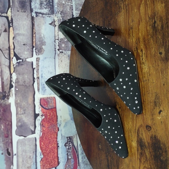 J Renee Couture Collection Rhinestone Studded Heels - Picture 4 of 11